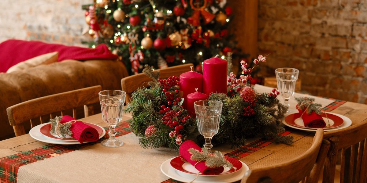 comedor navideño